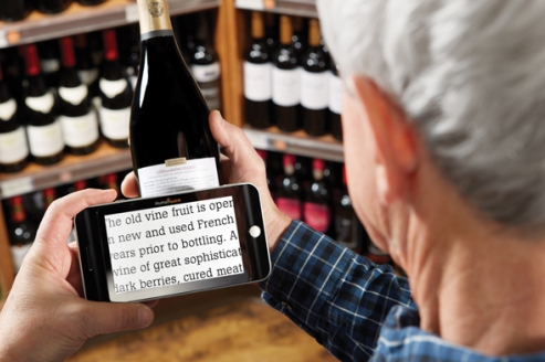 мелкий текст на упаковке